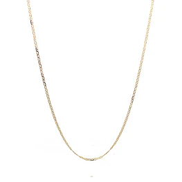 Cadena De Oro Amarillo 18K Banana