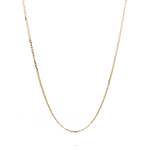 Cadena De Oro Amarillo 18K Banana