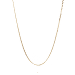 Cadena De Oro Amarillo 18K Banana