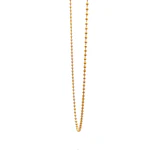 Cadena De Oro Amarillo 18K Bola Pellet