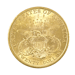 Moneda De Oro 20 Dollars Estados Unidos Año 1897