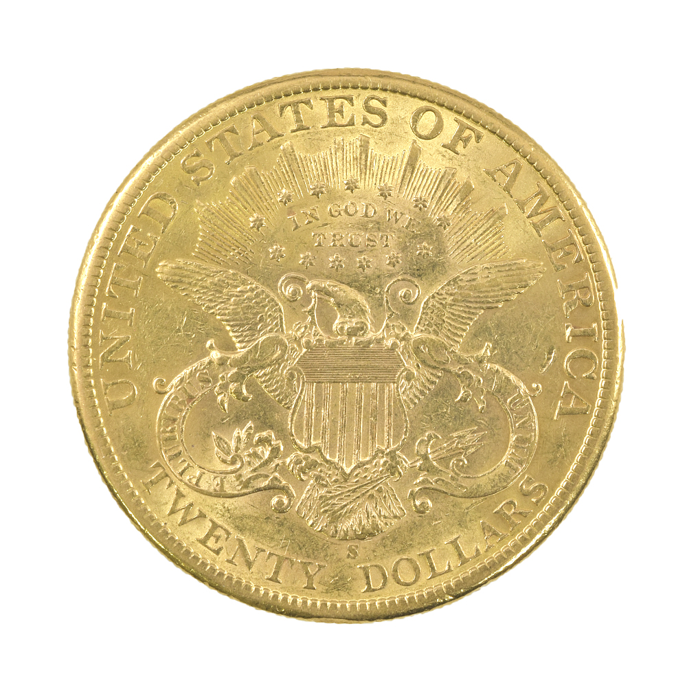 Moneda de Oro 20 Dólares Estados Unidos 1898 (Double Eagle Liberty Head)