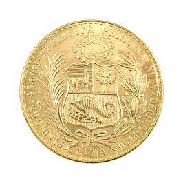 Moneda de Oro 100 Soles Perú – 42,13 g Oro Fino (Año al Azar)