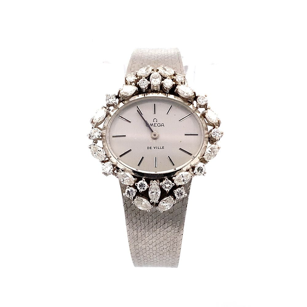 Reloj Mujer Omega De Ville Estilo Vintage
