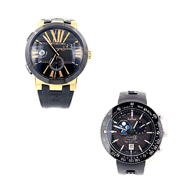 Reloj Ulysse Nardin Dual Time 246-00 + Regalo Reloj Edox Class 1 