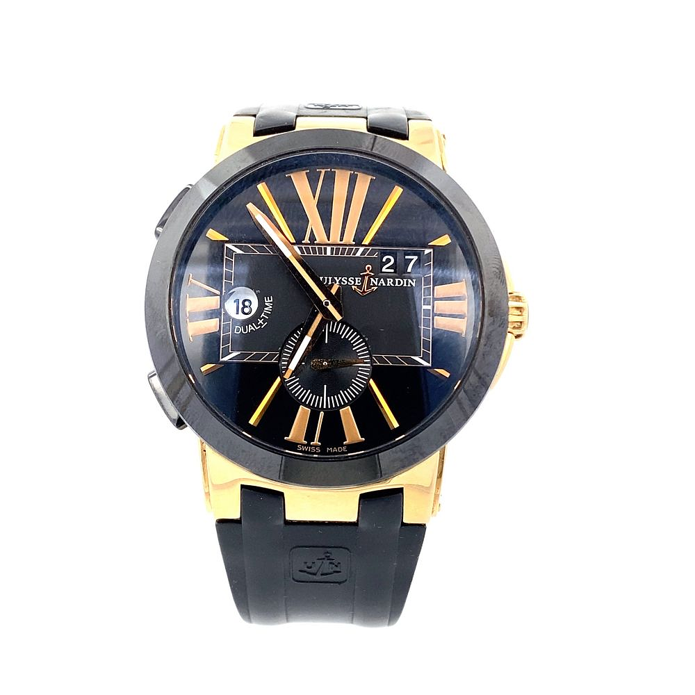 Reloj Ulysse Nardin Dual Time 246-00 + Regalo Reloj Edox Class 1 