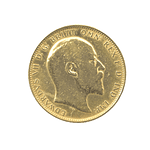 Moneda De Oro Sovereign Reino Unido Año 1905