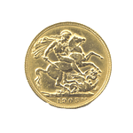 Moneda De Oro Sovereign Reino Unido Año 1905