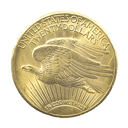 Moneda de Oro 20 Dollars Estados Unidos Año 1928