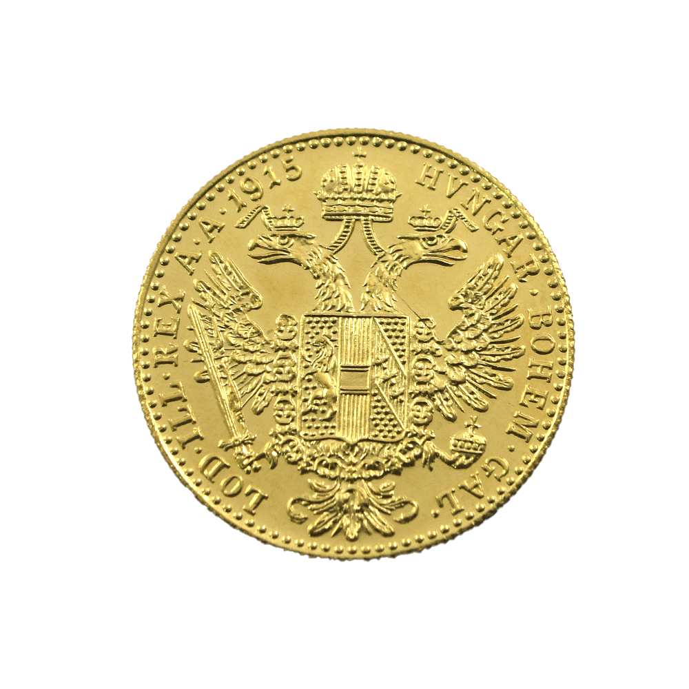 Moneda Extranjera 1 Ducat Austria-Hungría - Año 1915