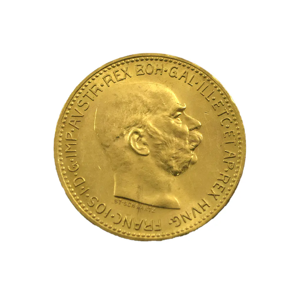 Moneda Extranjera 20 Korona Austria-Hungría - Año 1915