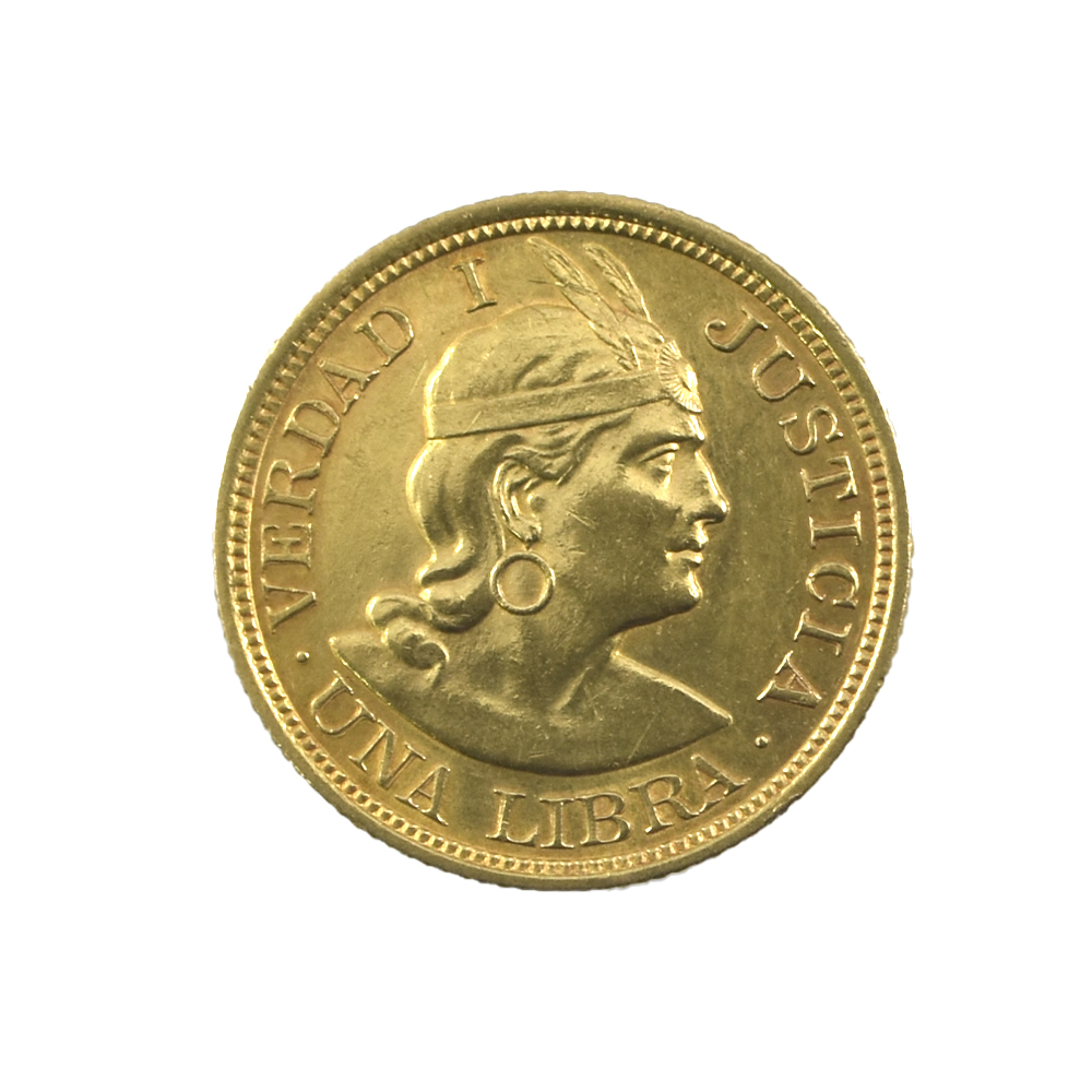Moneda Extranjera 1 Libra de Perú