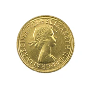 Moneda Extranjera Sovereign del Reino Unido - Año 1964