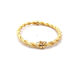 Pulsera De Oro Amarillo 18K Esclava Tourbillón