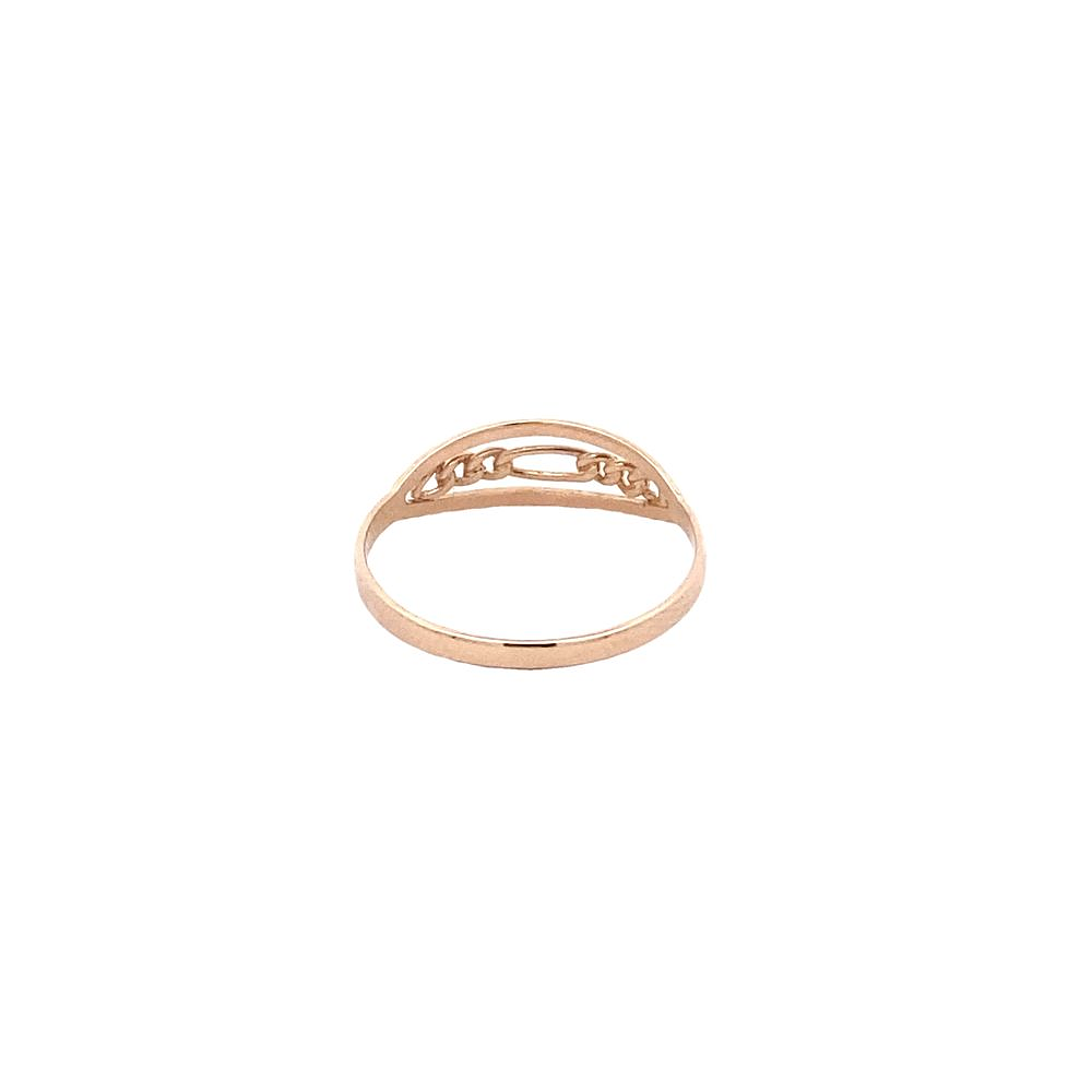 Anillo De Oro Amarillo 18K Calados 3x1