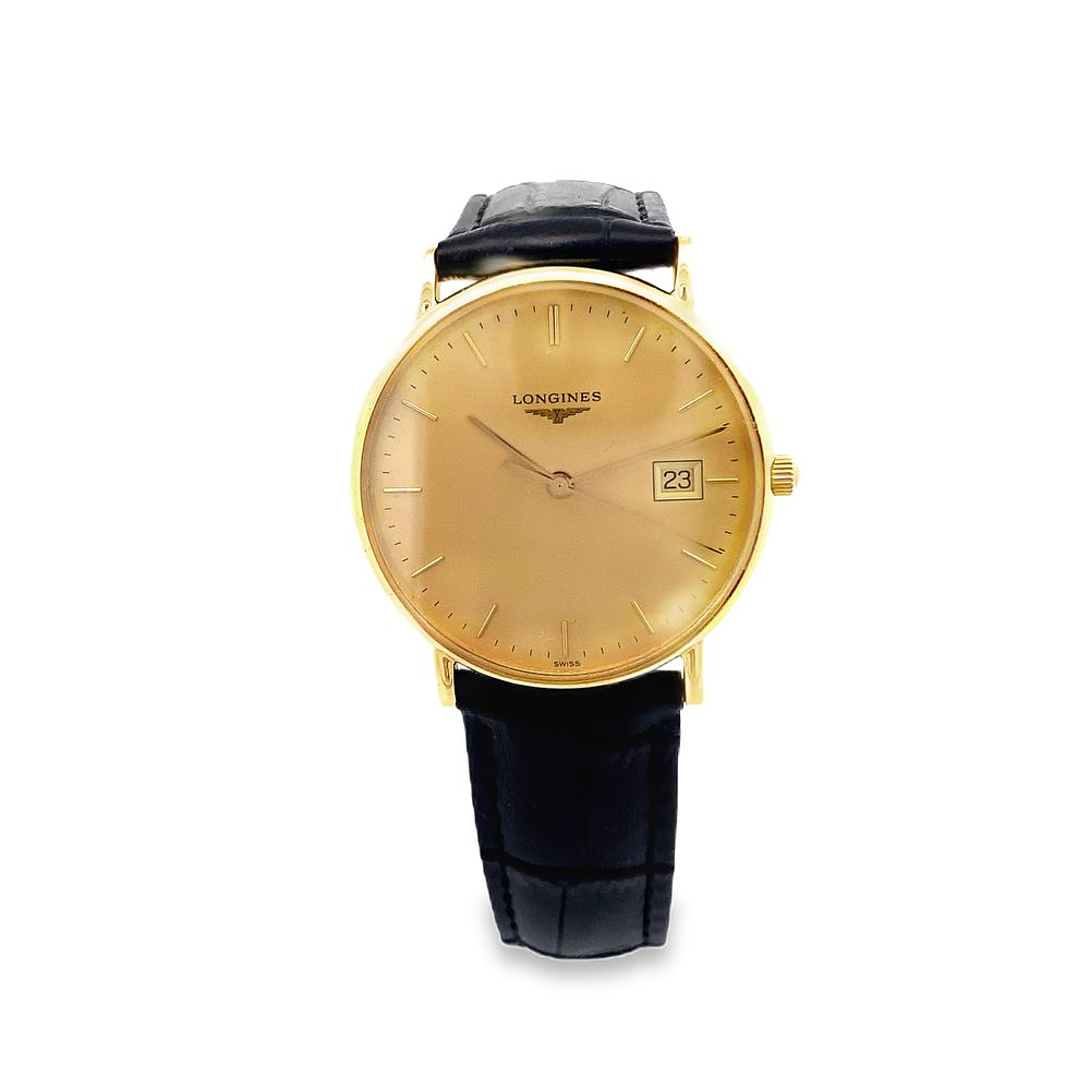 Reloj de Cuarzo en Oro 18K Longines Presence L4.743.6 