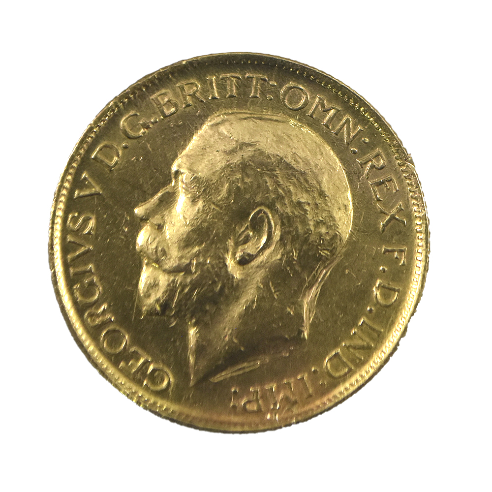 Moneda de Oro Sovereign del Reino Unido – Año 1911