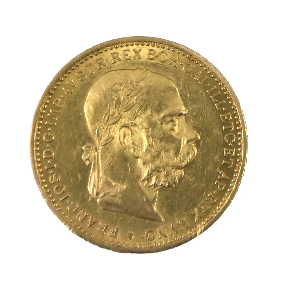Moneda de Oro de 20 Corona de Austria-Hungría – Año 1897