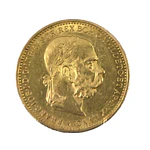 Moneda de Oro de 20 Corona de Austria-Hungría – Año 1897