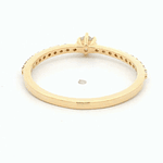 Anillo De Oro Amarillo 18K Cintillo 