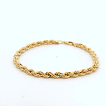 Pulsera De Oro Amarillo 18K Tourbillón