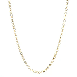 Cadena De Oro Amarillo 18K Rolo
