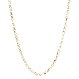 Cadena De Oro Amarillo 18K Rolo