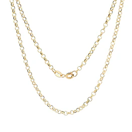 Cadena De Oro Amarillo 18K Rolo