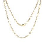 Cadena De Oro Amarillo 18K Rolo