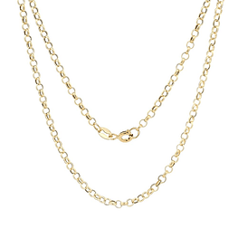 Cadena De Oro Amarillo 18K Rolo