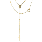 Cadena De Oro Amarillo 18K Rosario 