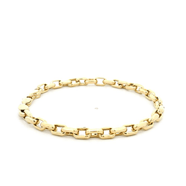 Pulsera Oro Amarillo 18K Limada