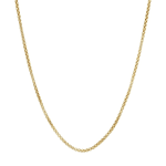 Cadena De Oro Amarillo 18K Popcorn