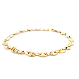 Pulsera Oro Rosado 18K Marinero 