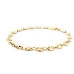 Pulsera Oro Rosado 18K Marinero 