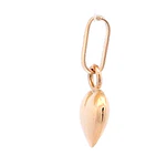 Colgante Oro Amarillo 18K Corazón Inflado