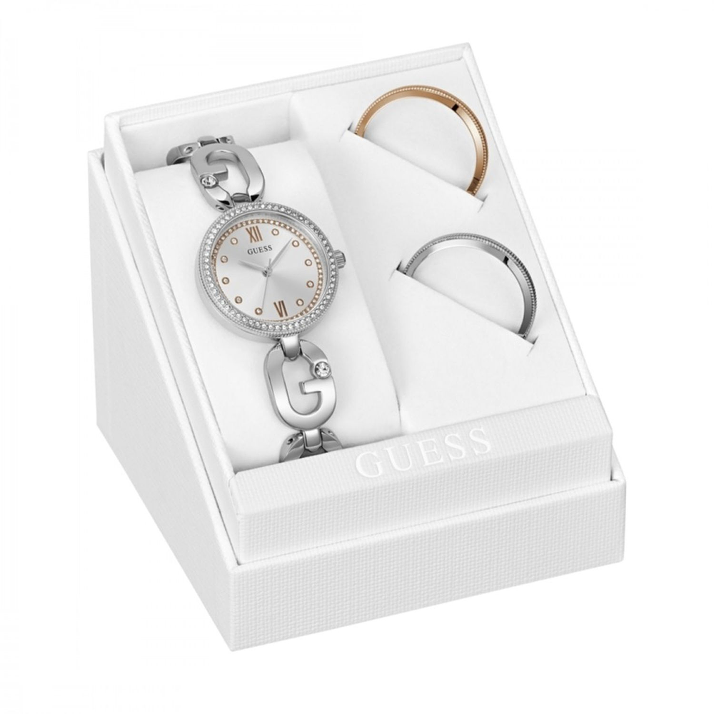 Reloj Guess GW0693L1 Empower Cuarzo para Mujer - Color Plata