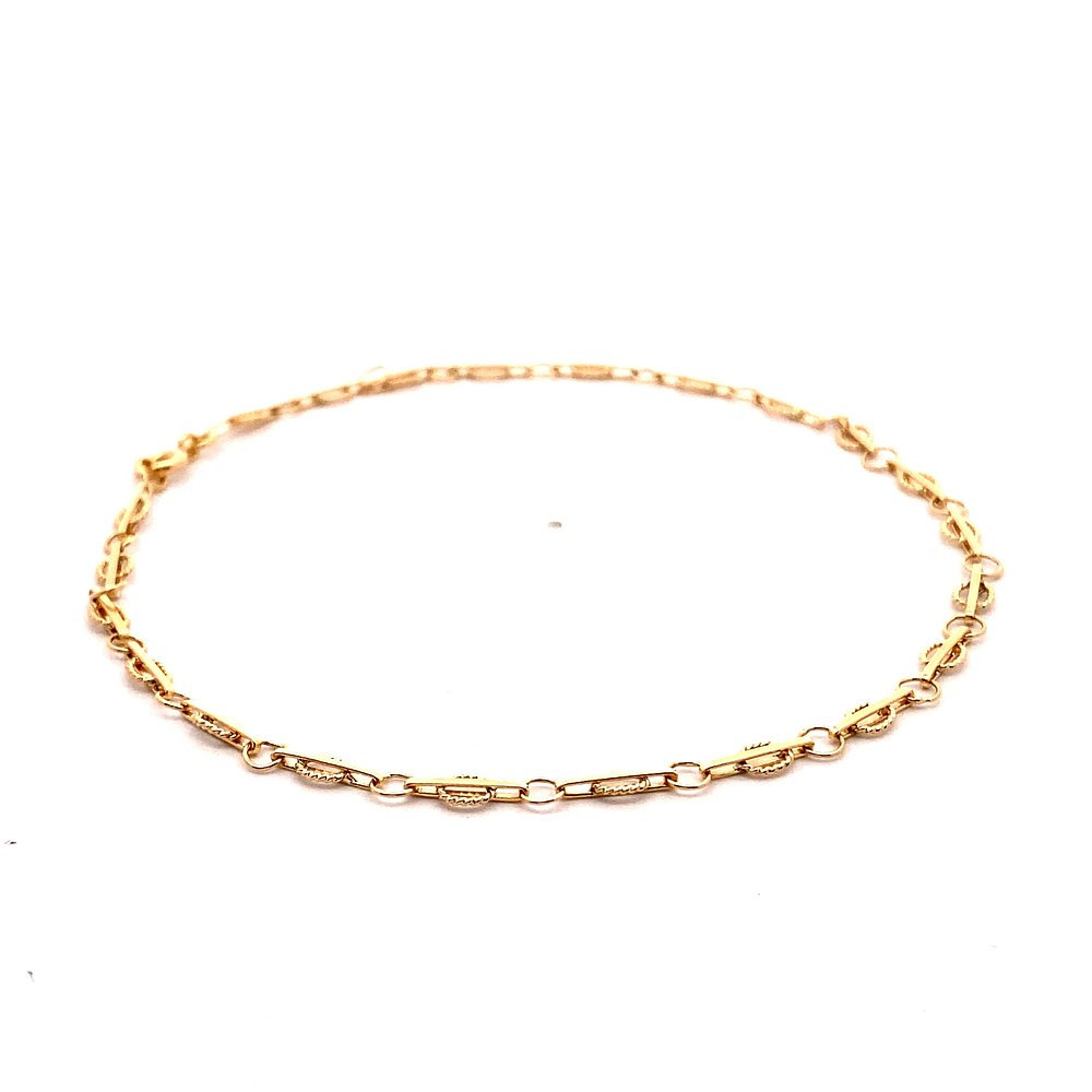 Pulsera De Oro Rosado 18K Verónica