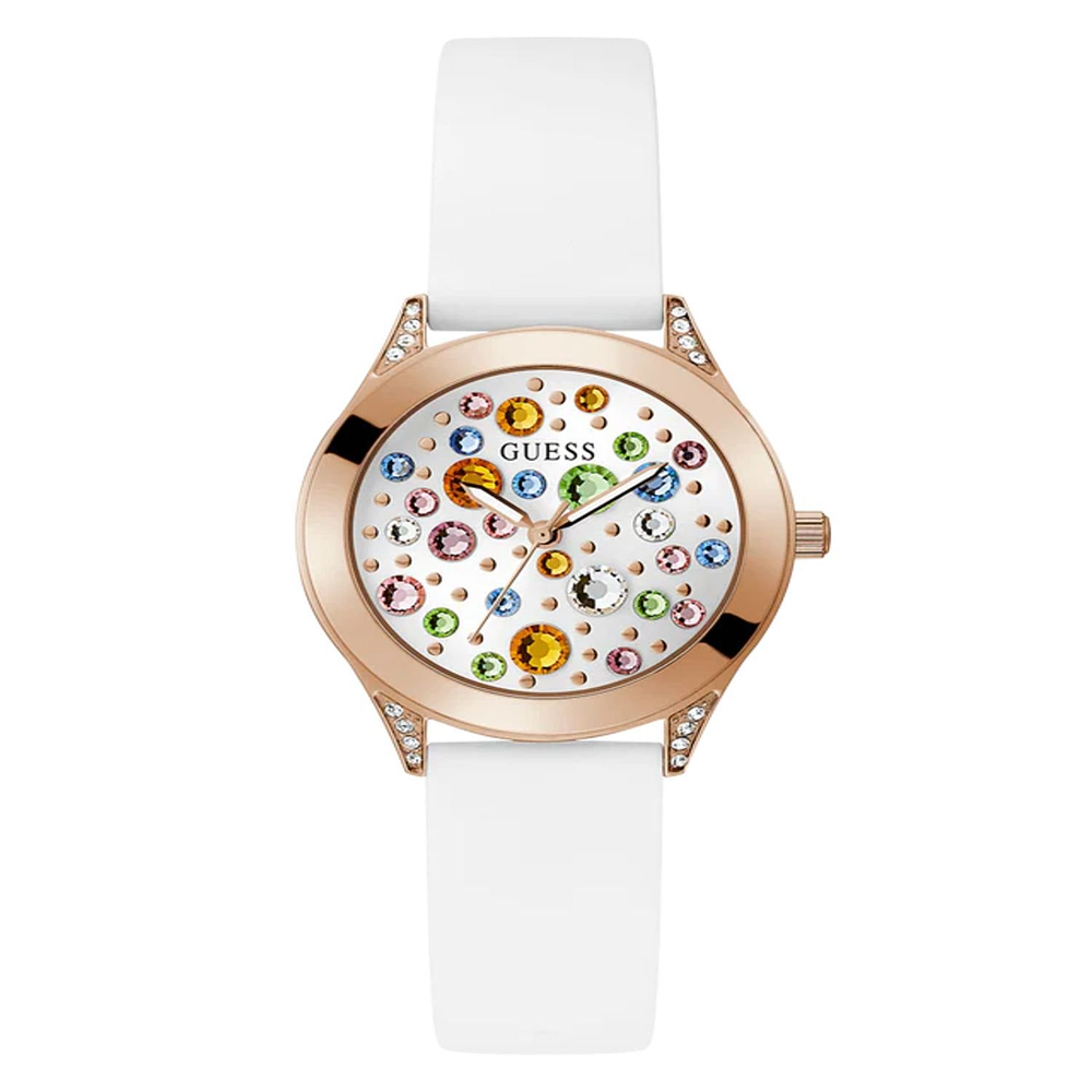 Reloj Guess GW0678L4 Wonderlust Cuarzo para Mujer - Color Blanco