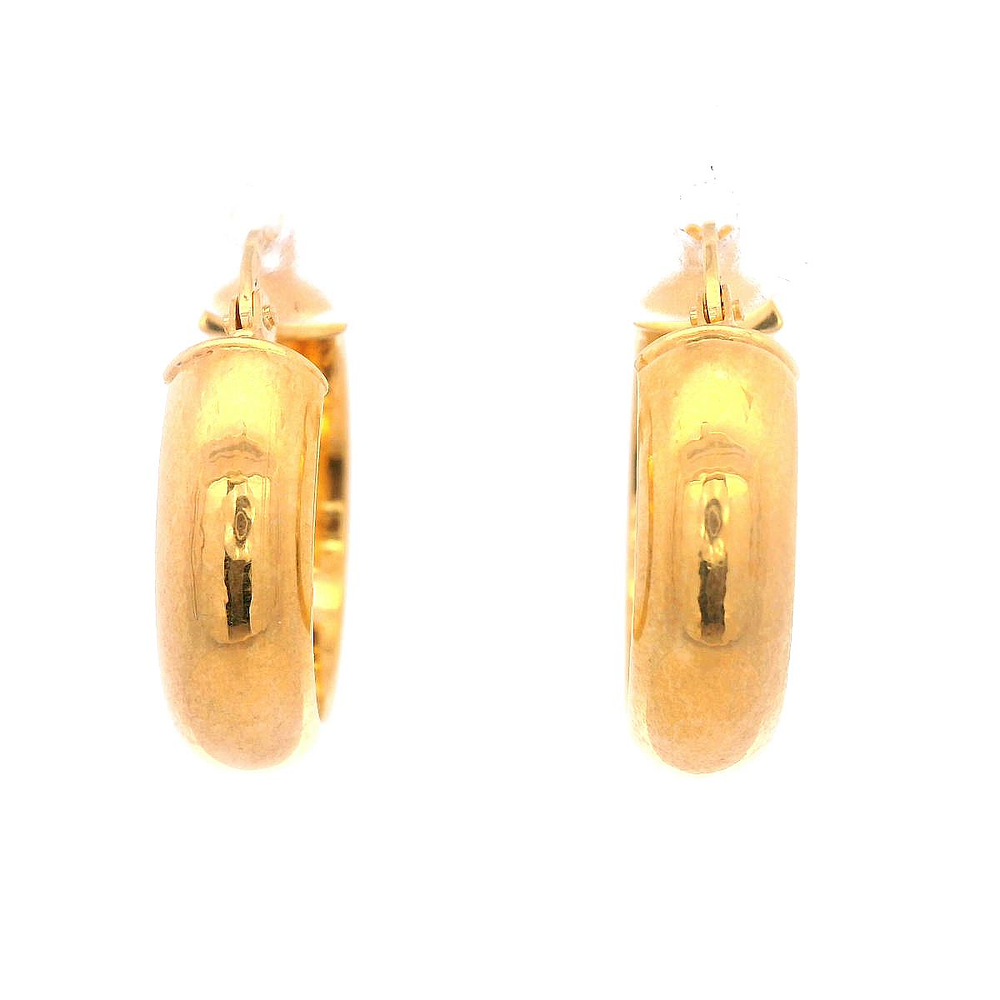 Aros Oro Amarillo 18K - Botes