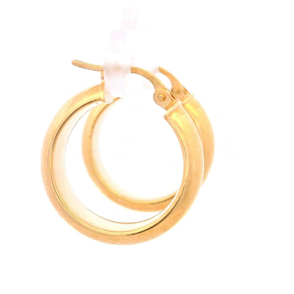 Aros Oro Amarillo 18K - Botes