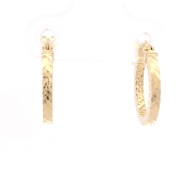 Aros Oro Amarillo 18K - Argollas Talladas