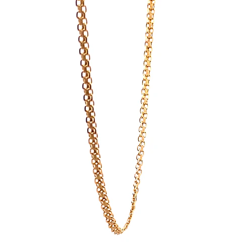 Cadena De Oro Amarillo 18K - Bismark 