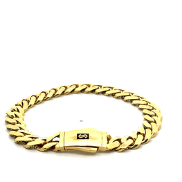 Pulsera Oro Amarillo 18K - Groumet 