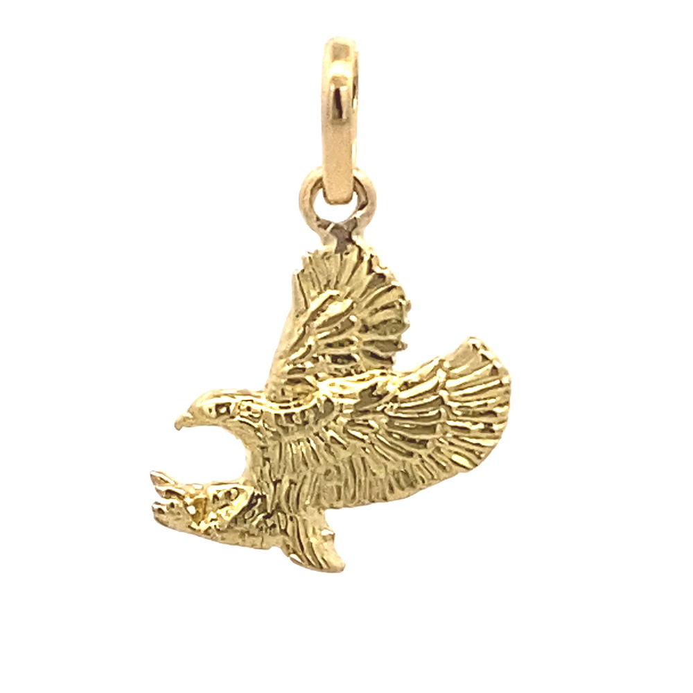 Colgante de Oro Amarillo 18K Águila