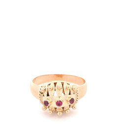 Anillo de Oro Rosado 18K Chevalier