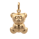 Colgante de Oro Amarillo 18K Oso Bombe