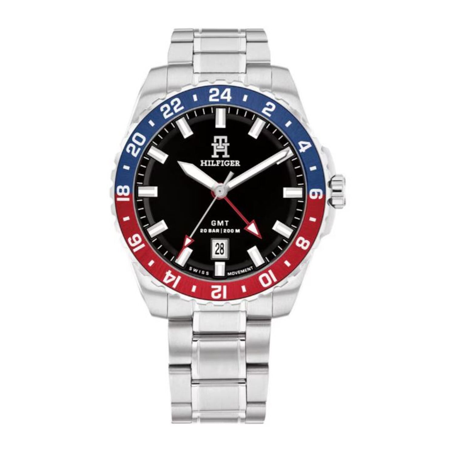 Reloj Tommy Hilfiger 1792131 Análogo Plateado