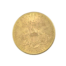 Moneda de 20 Dollars  Estados Unidos Año 1904