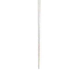Cadena Oro Blanco 18K Veneciana